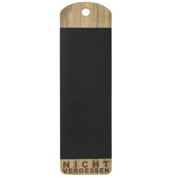 PET Küchentafel Nicht ver- gessen 59,5x18x1cm