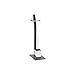 Produktbild Ribelli Toilettenpapierhalter freihstehend mit Klobürste WC Garnitur anthrazit - hoch ca. 70 cm -Toilettenbürste mit Standfuß und Klopapierhalter - Chrom matt