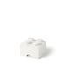 Produktbild LEGO 4005 Brick 4 Knöpfe, 1 Schublade, stapelbar Aufbewahrungsbox, 4,7 l, weiß, Plastik Legion/White 25 x 25 x 18 cm