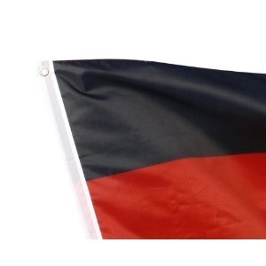 Deutschland – Europa – Amerika Flagge & deutsche Fahne mit doppelter Naht & 2 Messing-Ösen | Europaflagge amerikanische Flagge – Deutschlandfahne – Europafahne | Flaggen Fanartikel 90 x 150 cm & 60 x 90 cm - 2