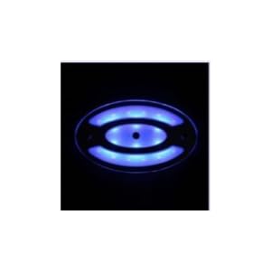 lighteu, 12 V 5,2 W Due Colori (Bianco Caldo/Blu), Luce a LED per l'edilizia con Touch Switch e Touch Dimmer per Barca, Yacht e Caravan, Camper, Camper [Classe energetica A +] - immagine 4