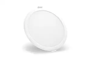 Syska SSK-RDL-R-20W-4K 20-Watt Round LED Slim Recessed Panel Light (White)