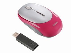 Preisvergleich Produktbild Mouse Saitek M100Z Wireless - pink