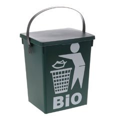 Biomüll Mülleimer Biomülleimer Müll Eimer Komposteimer 5 Liter - 2