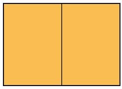 Paperado A5 Folded Card - Peach (Pack of 5)