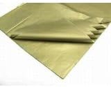 Gold Tissue Paper 5 Sheets Per Pack Sheet Size 50CM BY 75CM
