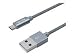 Produktbild Nevox 1479 1 m Micro-USB auf USB A Männlich Männlich Grau, Silber – USB-Kabel (1 m, Micro-A, USB A, 2.0, Grau, Silber)