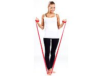 Speeron Fitnessband – 3er-Set Latexband (grün, rot, gelb) - 4