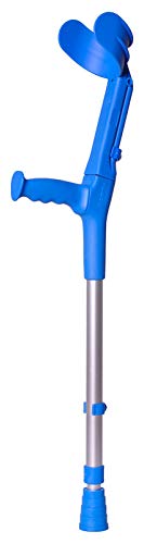 Bastón inglés muleta BCR-N infantil de aluminio, doble regulación azul