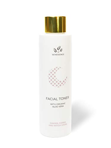 Benessence - Tóner facial orgánico con aloe vera (1 x 150 ml)