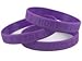 Produktbild Wristbands Online Awareness-Armband zum Thema Brustkrebs, aus Silikon, Violett