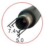 65W 18.5V 3.5A Notebook Laptop AC Adapter Netzteil Ladegerät Für HP Compaq Presario CQ56 CQ57 CQ58 CQ60 CQ61 CQ71 mit Ladekabel - 3