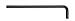 Produktbild Wiha Stiftschlüssel Sechskant brüniert (06369) 10 x 231 mm, 50 mm