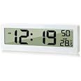 Oule GmbH Orologio radiocontrollato con segnale orario DCF e termometro con  display LCD XXL : Amazon.it: Casa e cucina