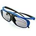 Produktbild WOWOTO DLP Link 3D Brille, wiederaufladbare Active 3D Brille für ALLE DLP Projektoren und DLP 3D Fernseher (Blau)