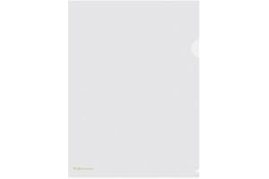 Plus Office 180229 - Pack de 12 dossiers, 32.5 x 225 mm, color blanco