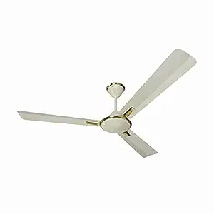 Crompton Aura 1200 mm (48 inch) High Speed Decorative Ceiling Fan (Ivory)