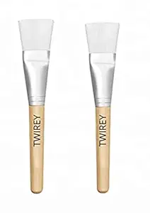 TWIREY Face Mask Brush for Women/Bleach Brush With Soft Bristle Color/Face Mask And Bleach Apply Brush For Women (Pack of 1)