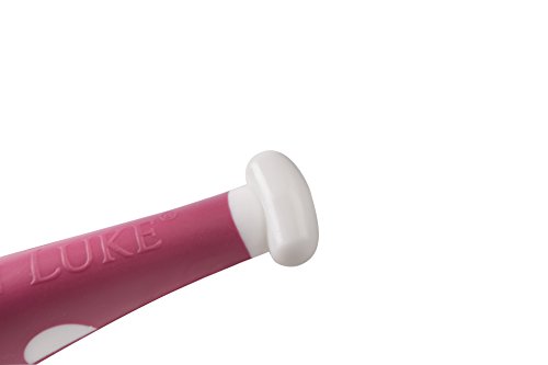 Baby & Kinder Besteckset, Mini Gabel und Löffel-Set, – Einzigartiges Trainingsbesteck. Löffel & Gabel im Smart-Design, das nachweislich beim Übergang vom Essen mit Händen zur Nutzung von Besteck hilft. „me-feed-me“ Baby Besteck von Salmon Luke - 4