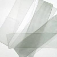 White Organza ribbon 22mm 10m length