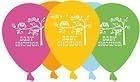 Happi Tree Owl Theme Baby Shower Party 12" Latex Balloons x 6