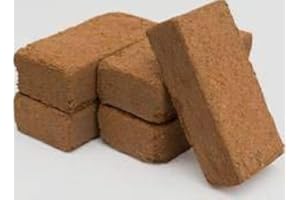 NATURE'S FOOTPRINT Cocopeat Coconut Coir 5 Bricks Coco Coir Organic Potting Soil Amendments