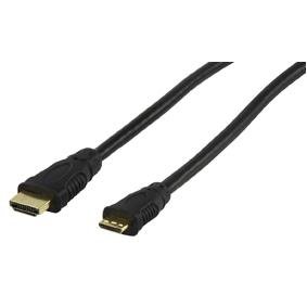 HQ Vergoldetes HDMI-Anschlusskabel (HDMI Stecker auf Mini HDMI Stecker) 10 m