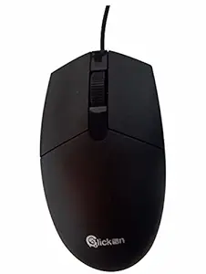 Click On Wired Professional Cool Mouse (Black)