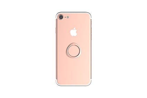 KronyaÂ® | Portamonitor per smartphone ruotabile a 360 Â° | Car Finger Fitness Holder Mount Cellulare Anello Ring Holder Supporto sportivo Apple iPhone iPad 7 8 10 X Samsung Galaxy S8 2 (Oro rosa)