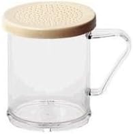 Cambro Manufacturing 96SKRD135 Camwear Shaker Salt and Pepper with Beige Lid (1 EACH)