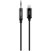 Ttec Aux to Lightning iPhone Ses Kablosu 100 cm, 1 metre Siyah 2 Yıl Garantili Y&uuml;ksek Kalite - 2DK42S