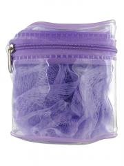 Estipharm Tubo Massage Flower Sponge - Colour : Purple