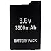 Price comparison product image AGF Battery 3600 mAh SONY PSP SLIM 2000, 3000, SLIM LITE
