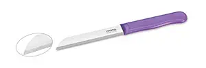 Crystal Sleek Plain Edge Stainless Steel Knife, 20.32cm, Multicolour