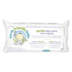 Earth Friendly Baby Gentle Aloe Vera Wet Wipes