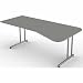 Produktbild Kerkmann Schreibtisch Start up BxT 195x100cm Graphit
