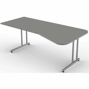 Preisvergleich Produktbild Kerkmann Schreibtisch Start up BxT 195x100cm Graphit