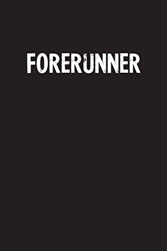 Preisvergleich Produktbild Forerunner: Simple Blank Lined Notebook Journal
