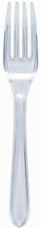 1000 x Heavy Duty Clear Forks (Free P &amp;P on all products)