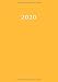 Produktbild 2020: dicker TageBuch Kalender - GRAPEFRUIT (orange) - 1 Tag pro DIN A4 Seite
