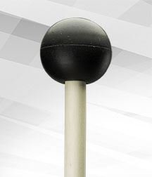 Mike Balter BB27 Mike Balter Basics II Black Yarn 27-Inch Soft Mallets by Mike Balter