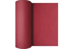 Grupo Munditol - Rollo Mantel Camino de Mesa Newtex - 40 cm x 48m - Ideales para Bodas, Bautizos, Comuniones, Cumpleaños (Burdeos)