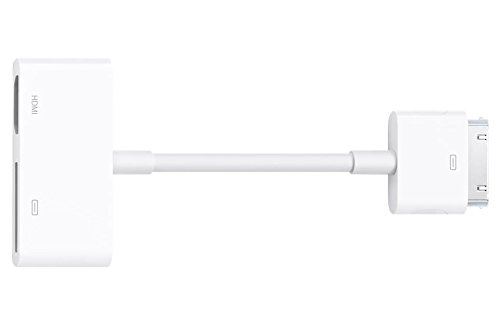 Zactech iOS 6.0 bis 9.3.5 Dock 30 Pin Stecker auf HDMI Charge Sync Video Audio Ausgang Kabel Adapter Unterstützung Apple iPhone 4 4S iPad 1 2 3 Full HD TV Projektor Monitor 1080p - 2