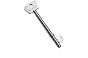 Radar Disabled Toilet Key Small Head Steel 90mm Long by Solid As A Lock Hardware