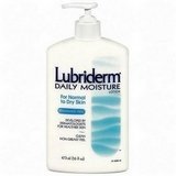 Lubriderm daily moisture lotion for normal to dry skin, fragrance free - 16 oz