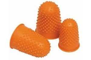 SMCO Thimblettes - Finger Cones Pack of 12 Size 3 - Orange