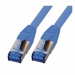 Preisvergleich Produktbild Mcab CAT6A S-FTP-FLEX-LSZH-0.25M-BL