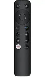 Ausotuso Remote Control Infrared Non Voice Compatible with oneplus | 1+ Android TV | Replacement of Original one Plus Smart tv Remote with Netflix YouTube and Prime Video Hot Keys...