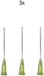 3 Pieces Extra Thick and Long Syringe Needles/Blunt Needle for E-Liquids Flavors Hobby and Home Improvement Length 37mm Ø 1.5mm