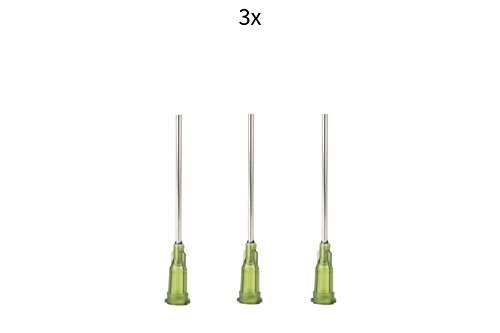 3 Pieces Extra Thick and Long Syringe Needles/Blunt Needle for E-Liquids Flavors Hobby and Home Improvement Length 37mm Ø 1.5mm